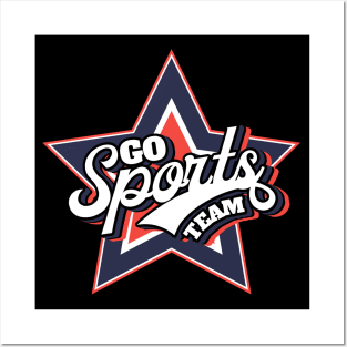 Go Sports Team Posters and Art